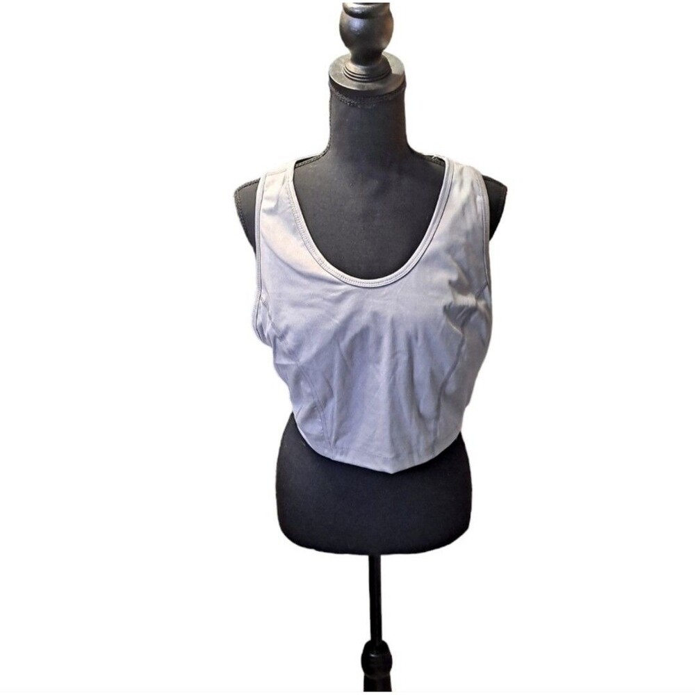 Jones New York Sports Bra Women's 1X Gray Light Support